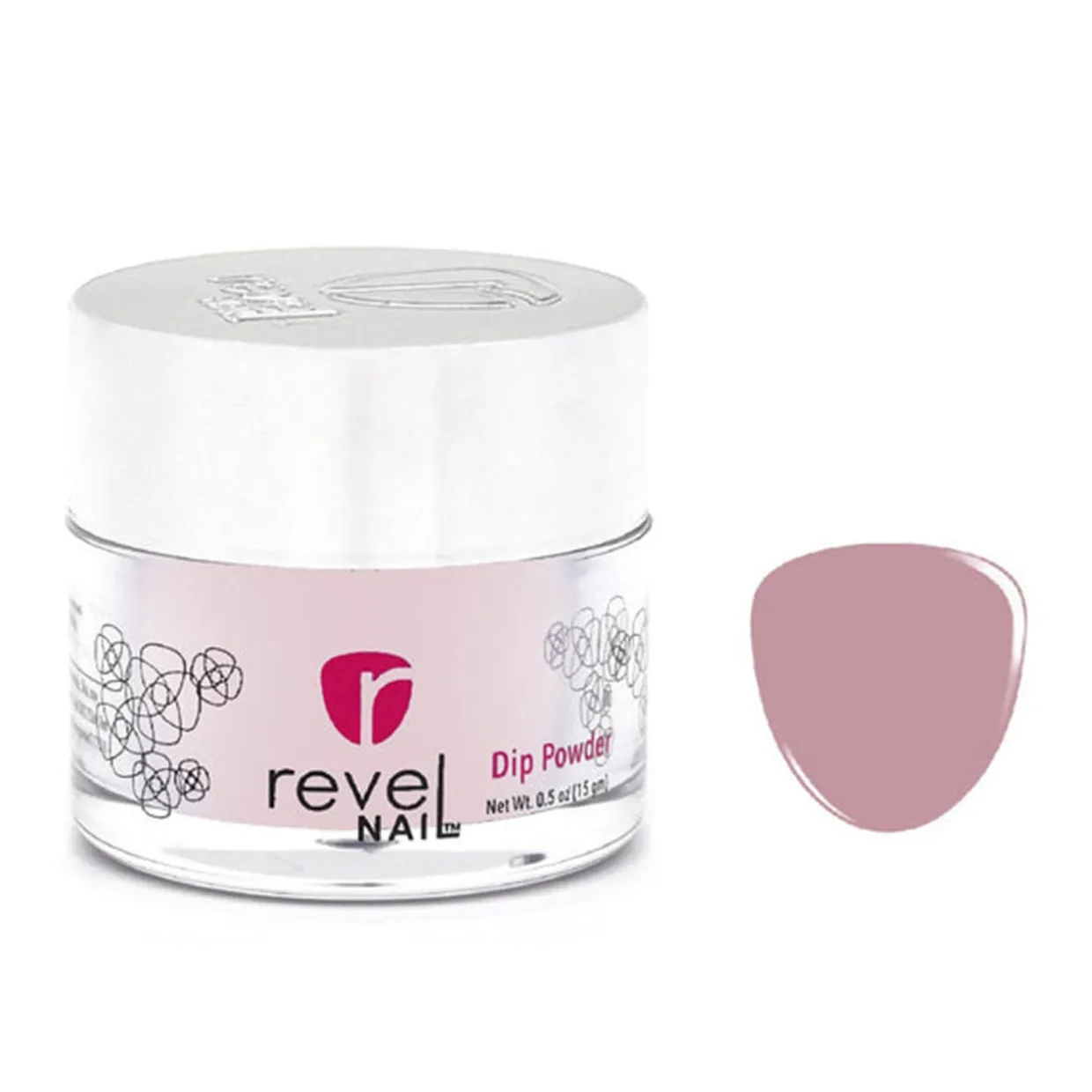Revel Nail D735 "Breathless", 2 oz. Dip Powder
