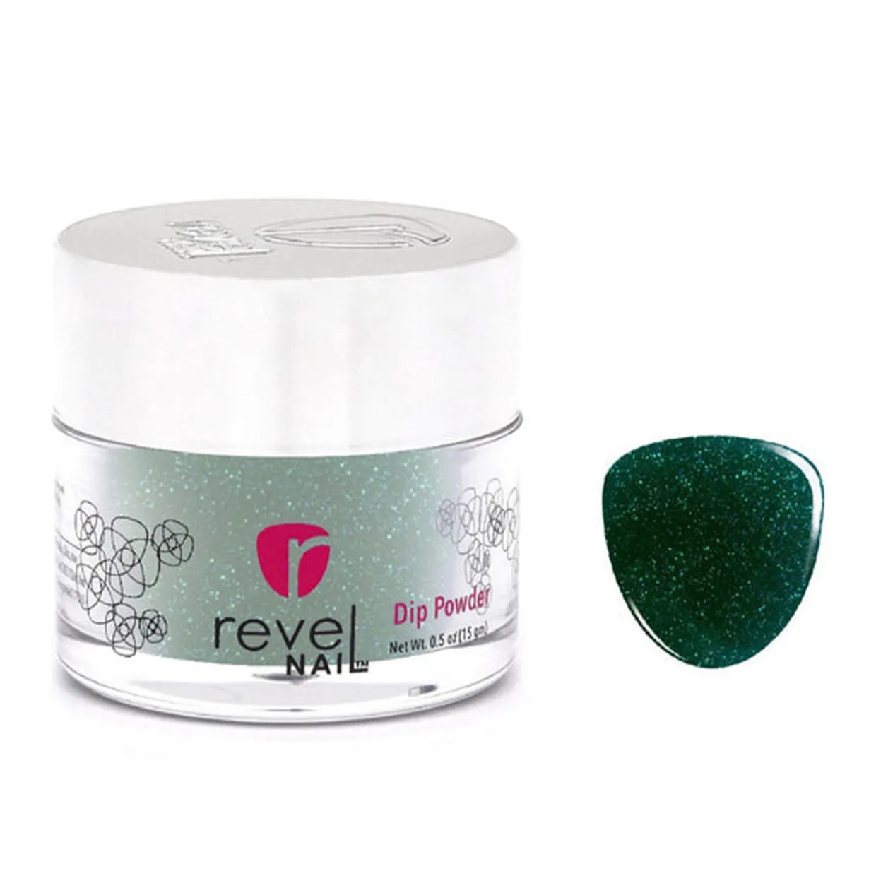 Revel Nail D725 "Ivy", 2 oz. Dip Powder