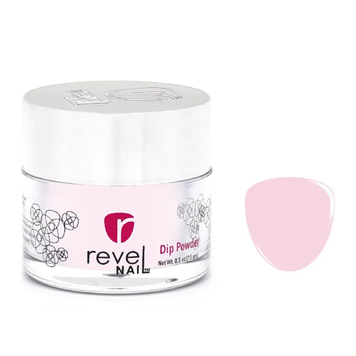 Revel Nail D723 "Rosebud", 2 oz. Dip Powder