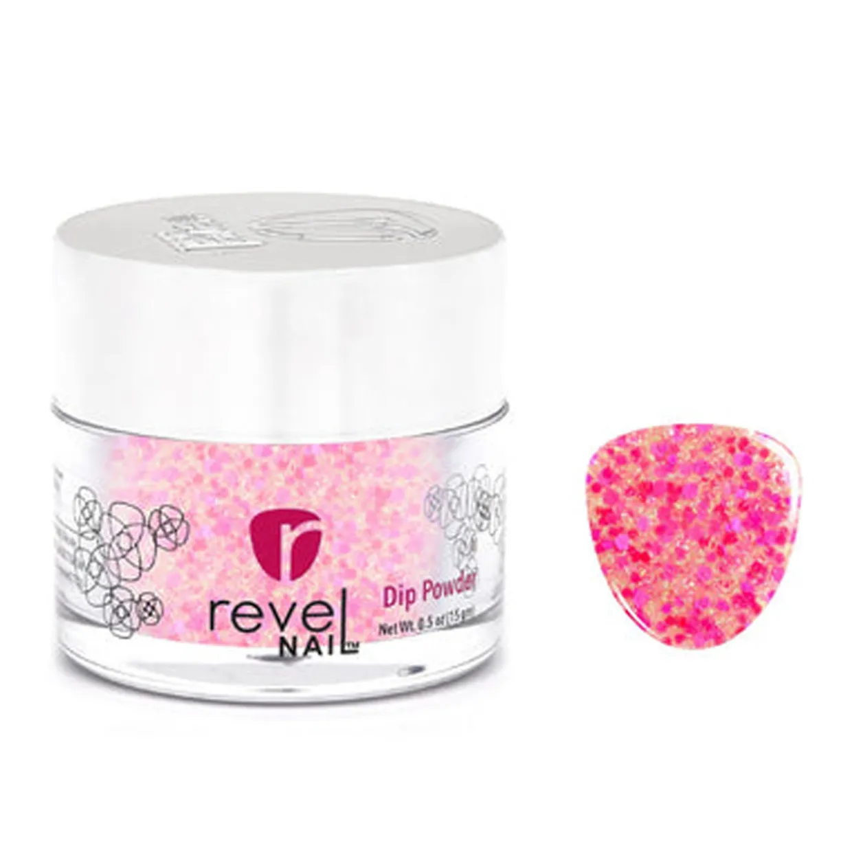 Revel Nail J686C "Burst", 2 oz Dip Powder