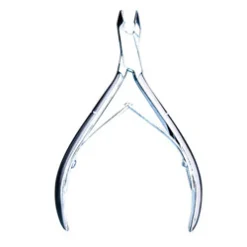 Satin Edge 4" Cuticle Nipper Double Spring - Half Jaw