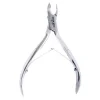 Satin Edge 4" Cuticle Nipper Double Spring Half Jaw