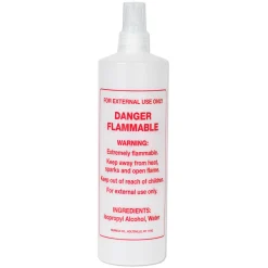 Soft 'N Style Imprinted Spray Pump Bottle, Alcohol, 16 oz.