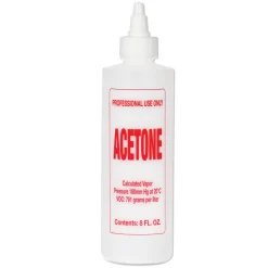 Soft 'N Style Imprinted Twist Top Bottle, Acetone, 8 oz