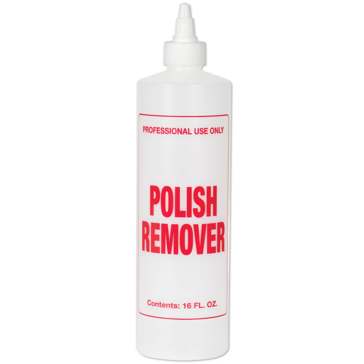Soft 'N Style Imprinted Twist Top Bottle, Polish Remover, 16 oz.