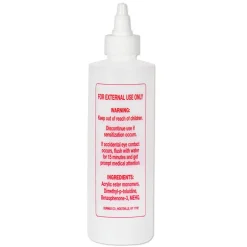 Soft 'N Style Imprinted Twist Top Bottle, Liquid Monomer, 8 oz
