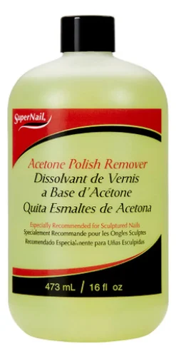SuperNail Acetone Polish Remover - 16 fl oz