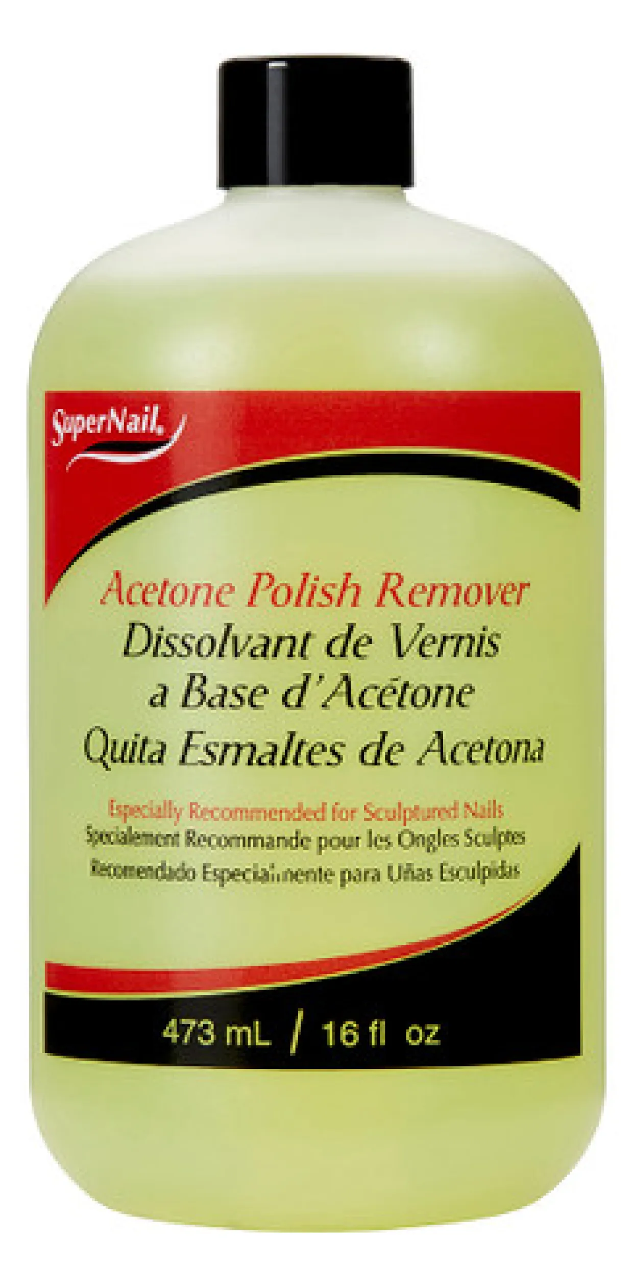 SuperNail Acetone Polish Remover - 16 fl oz