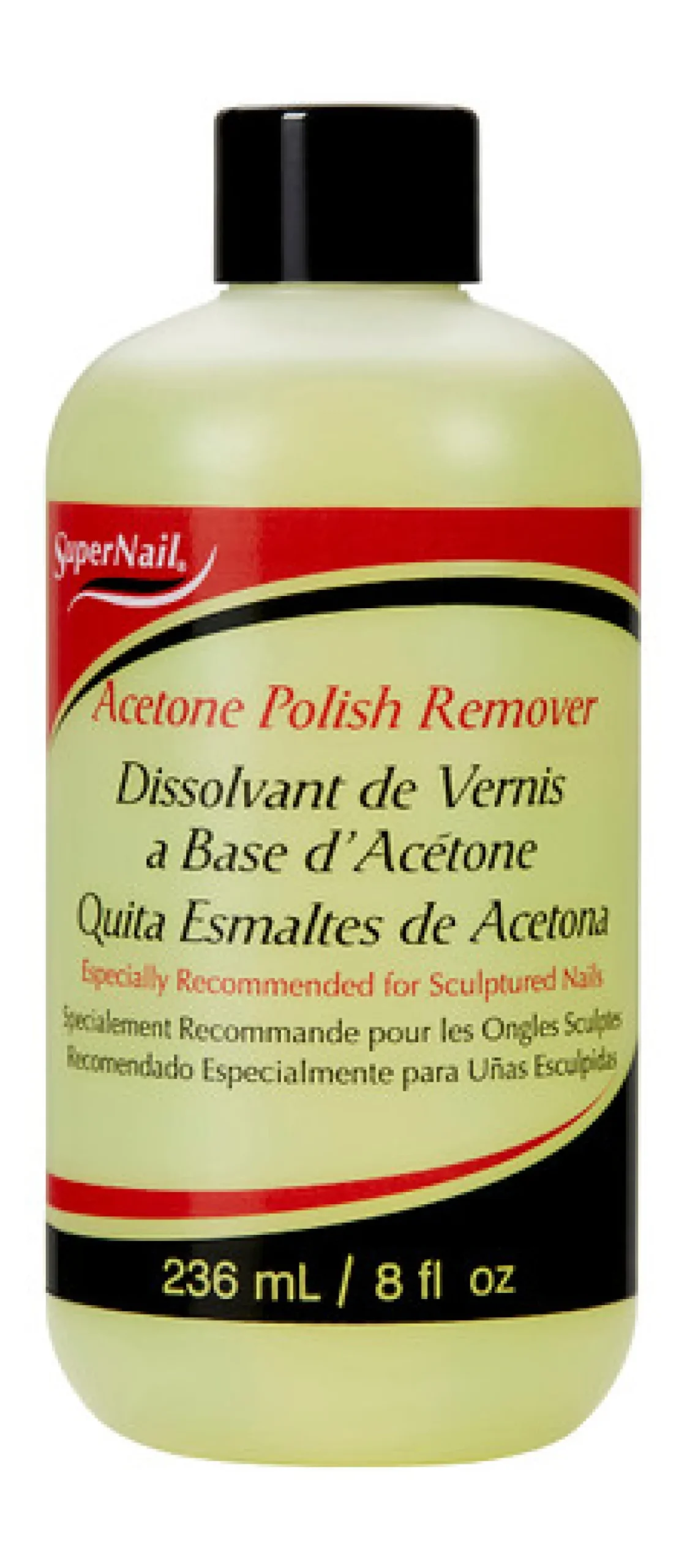 SuperNail Acetone Polish Remover - 8 fl oz
