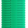 Tropical Shine Anti Bacterial File Lime 120 Grit (Coarse)- Case Pack of 12