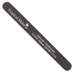 Tropical Shine Black File 100/ 180 Grit (Coarse/ Medium)