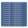 Tropical Shine Blue File 220/320 Grit (Medium/ Fine)- Case Pack of 12