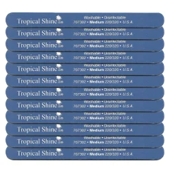 Tropical Shine Blue File 220/320 Grit (Medium/ Fine)- Case Pack of 12