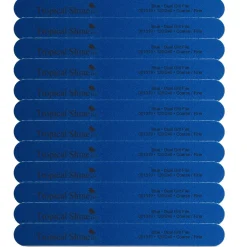 Tropical Shine Dual Grit File BLUE 120/240 Grit (Coarse/ Fine) - Case Pack of 12