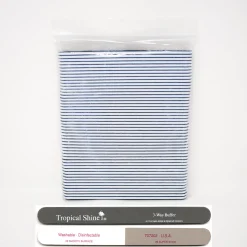 Tropical Shine Large 3-Way Buffer (Fine - Smooth/Shine)- Case Pack of 12
