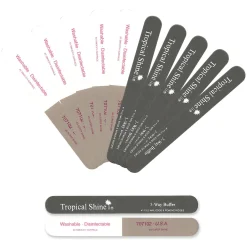Tropical Shine Small 3-Way Buffer (Fine - Smooth/Shine)- Case Pack of 12