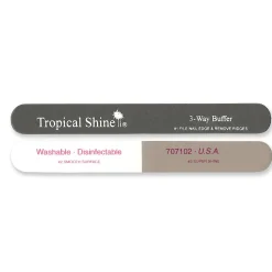 Tropical Shine Small 3-Way Buffer (Fine - Smooth/Shine)- Case Pack of 12