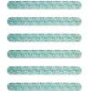 Tropical Shine Trendy Nail File, Unicorn Print, 180/240 Grit- Case Pack of 6