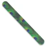 Tropical Shine Trendy Nail File, Peacock Print, 180/240 Grit