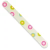Tropical Shine Trendy Nail File, Circles Print, 180/240 Grit