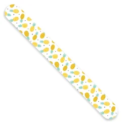 Tropical Shine Trendy Nail File, Pineapple Print, 180/240 Grit- Case Pack of 6