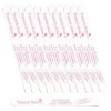 Tropical Shine White Lightning File 100/ 180 Grit (Coarse/ Medium), One End Square- Case Pack of 12