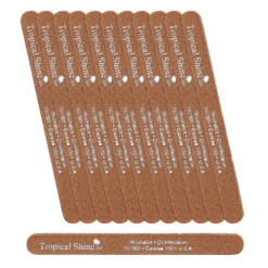 Tropical Shine Gold File 100 Grit (Coarse)- Case Pack of 12